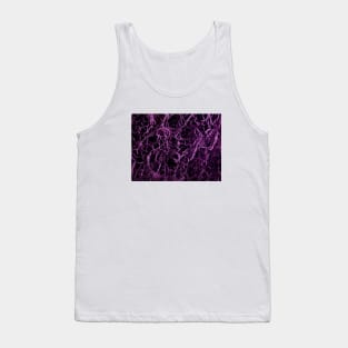 Purple Marble Texture Tank Top